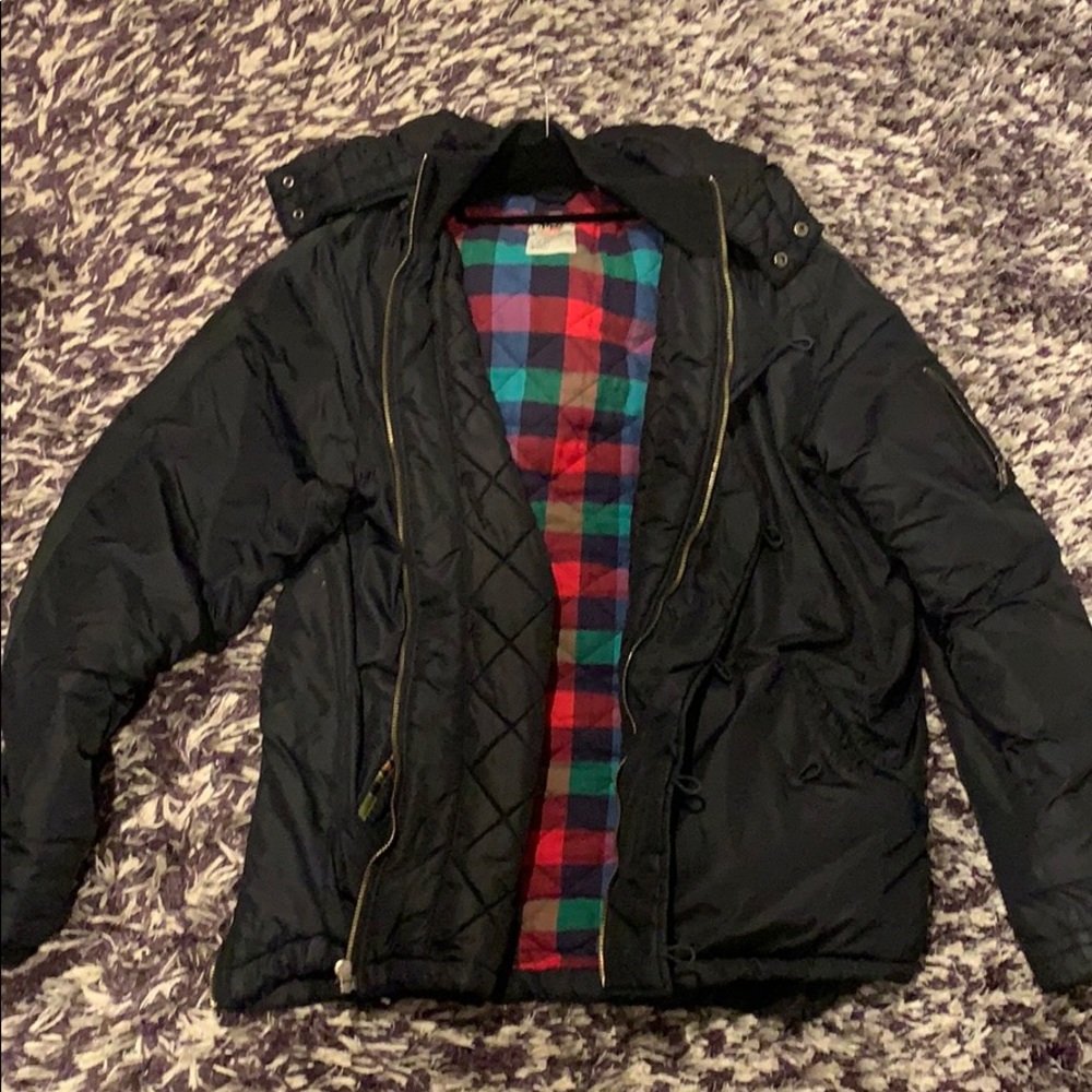 Triple Five Soul Jacket Coat Parka Feathered Hood